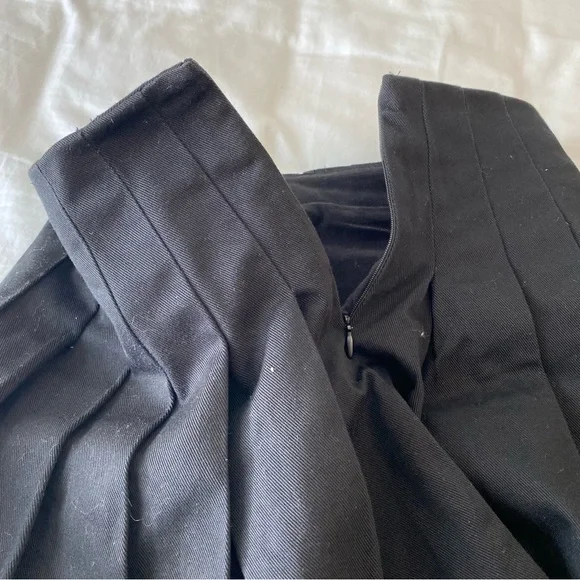 Brandy Melville John Galt Dana Black Pleated Tennis Mini Skirt - Picture 4 of 4